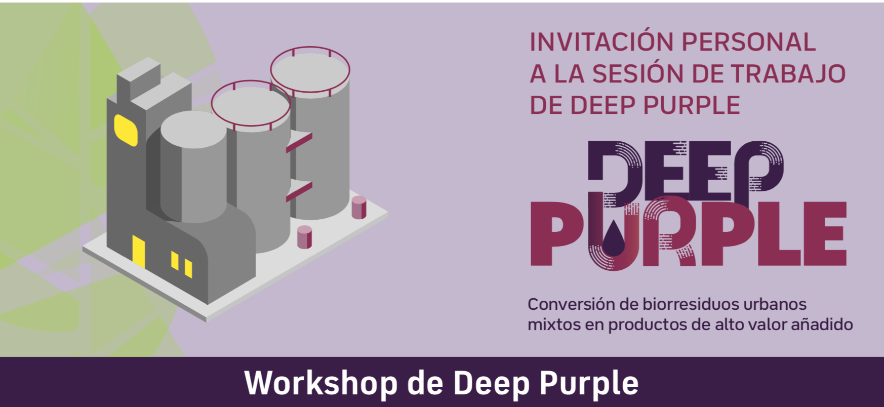 DEEP PURPLE biobased workshop ITENE