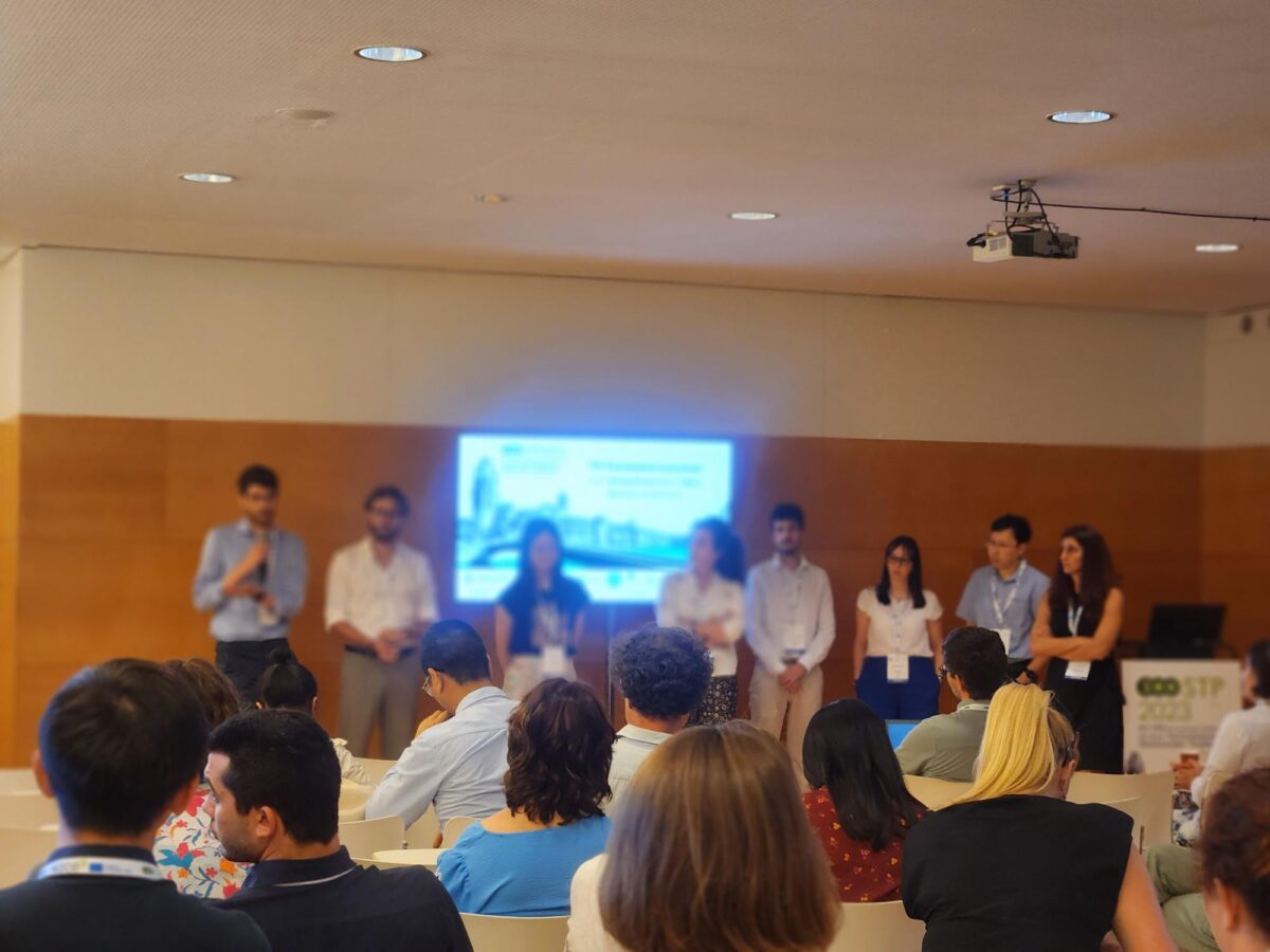 BRUNEL presented the circularity assessment of DEEP PURPLE at the ecoSTP 2023