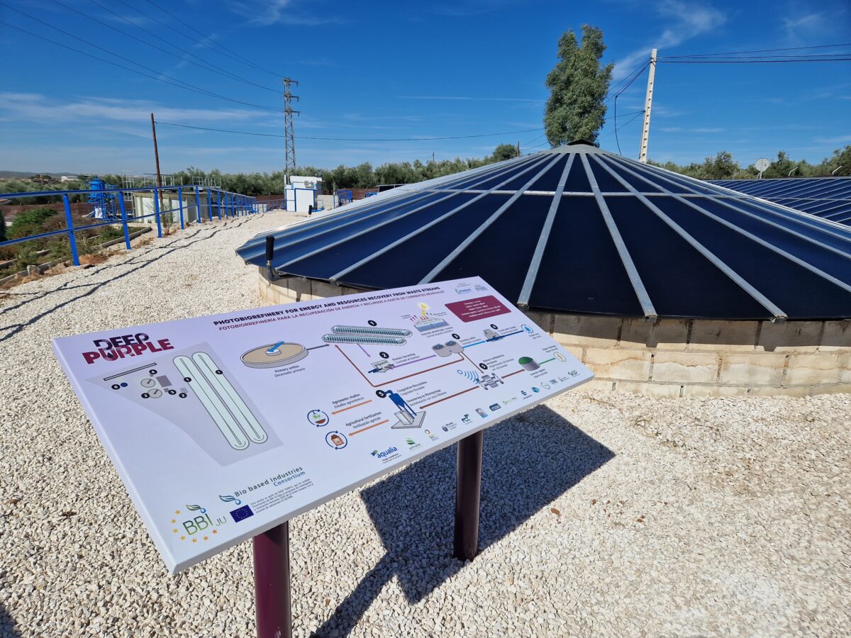 Inauguration of Deep Purple Project’s Photobiorefinery at Linares Treatment Plant